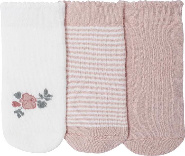 Produktbild Vertbaudet 3er-Pack Socken Blumenmotiv, Baby (3er Pack, 17)