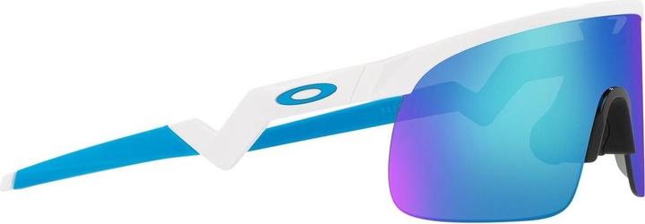 Actual product image Oakley Resistor (Polished white, Prizm Sapphires)