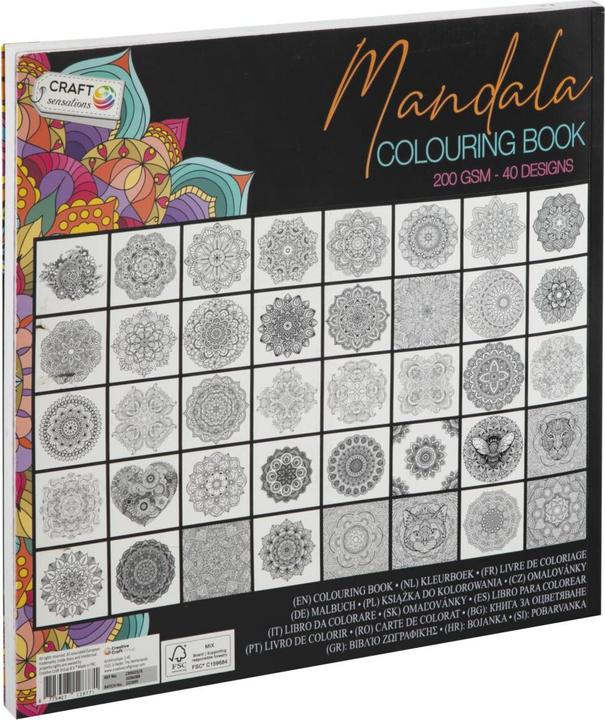 Produktbild Craft Colouring book, 40 sheets - Colourful