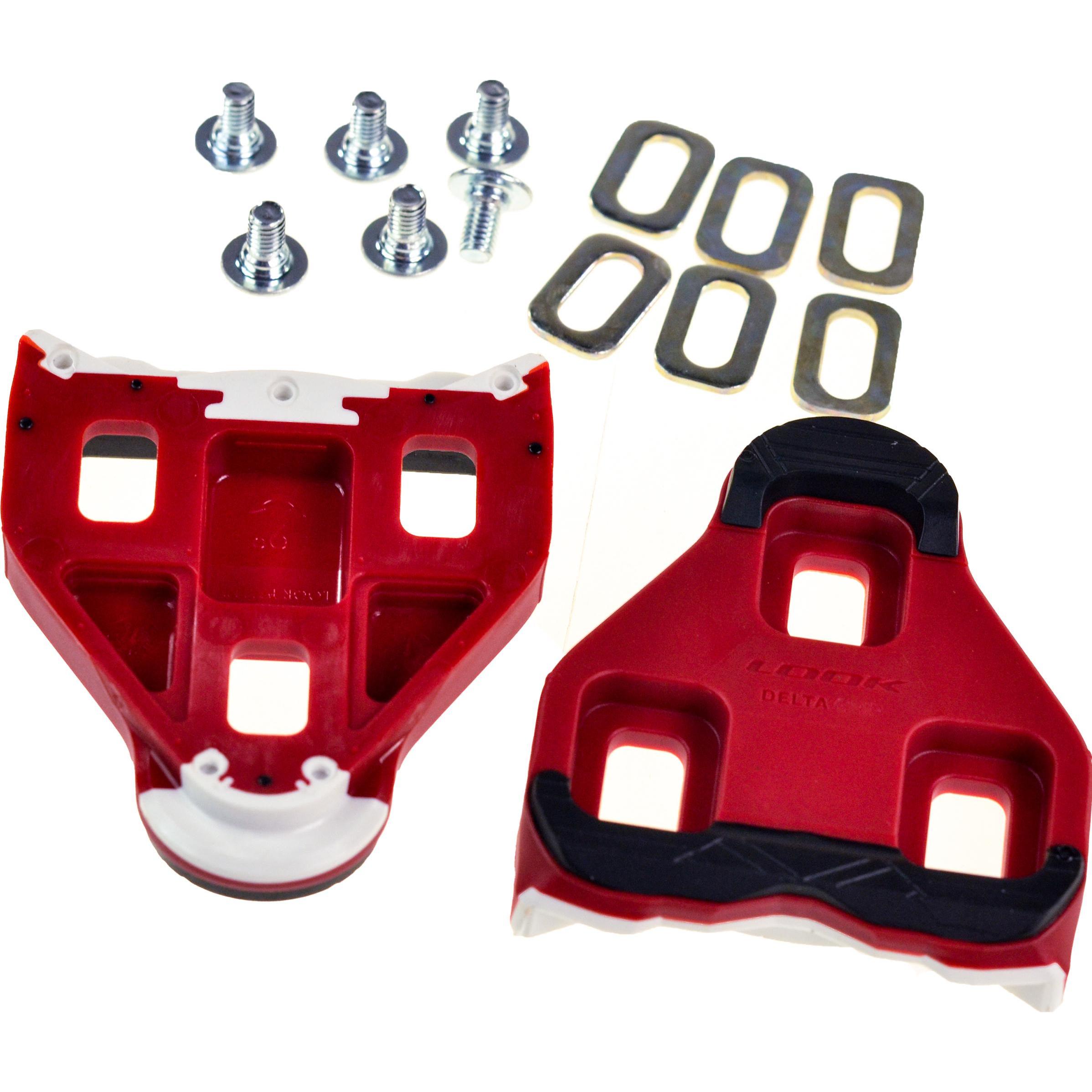Thumbnail - Look, Schuhplatten, Cleat Delta Fitness Grip Red, Rot