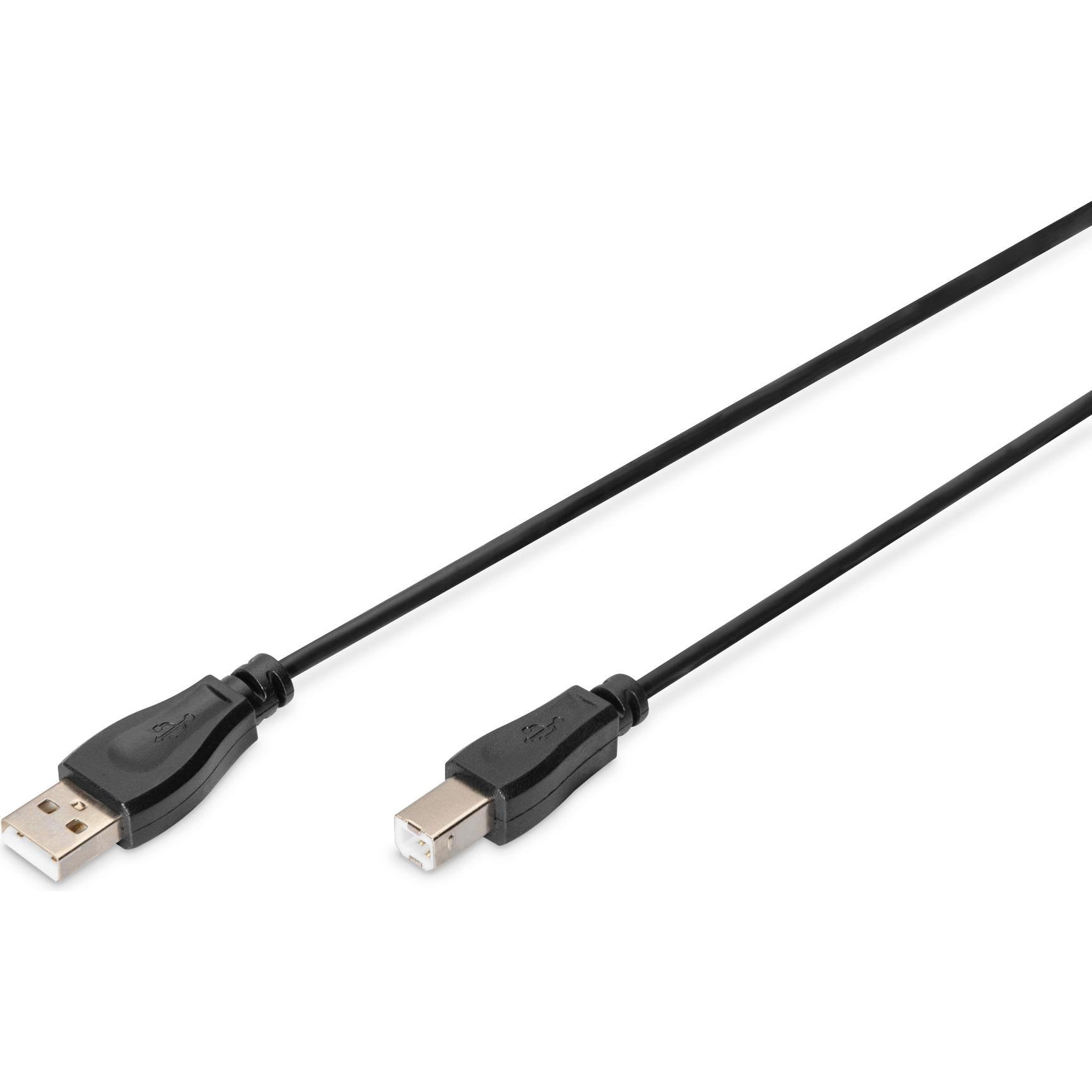 Digitus USB 2.0 Anschlusskabel (1.80 m, USB 2.0), USB Kabel