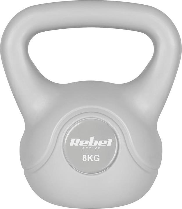 Productafbeelding Rebel ACTIVE KETTLEBELL BITUMICZNY 8 KG RBA-2322G-08 SZARY