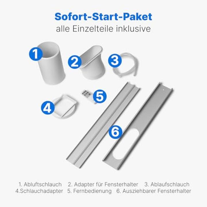 Produktbild Clatronic CL3831 3in1 Klimagerät (28 m², 7000 BTU/h)