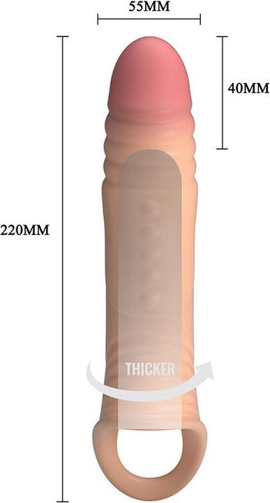 Productafbeelding Pretty Love 8,7" Vibrator Penis Sleeve