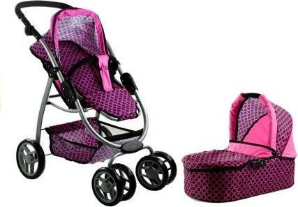 Produktbild Lean Toys Alice-Puppenkinderwagen. Kinderwagen, Gondel 2in1