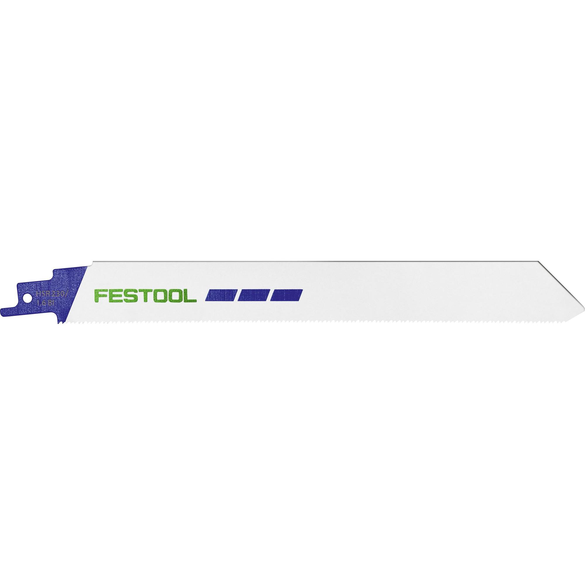 Festool, Sägeblatt, Säbelsägeblatt METAL STEEL/STAINLESS STEEL HSR 150/230/1,6 BI/