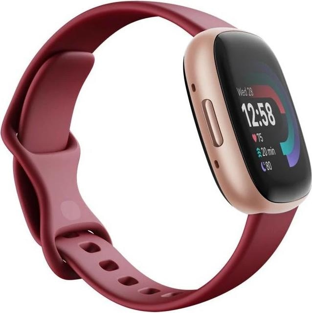 Productafbeelding Fitbit Versa 4 bietenroze Smartwatch (FB523RGRD) (40.50 mm)
