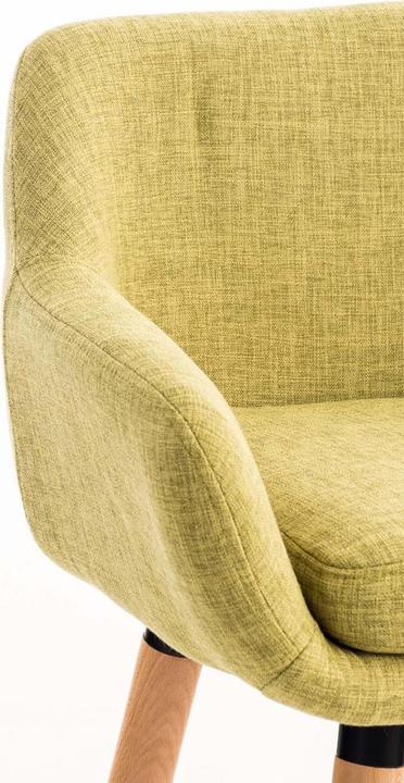 Image du produit CLP Tabouret de bar Grant Tissu, vert clair