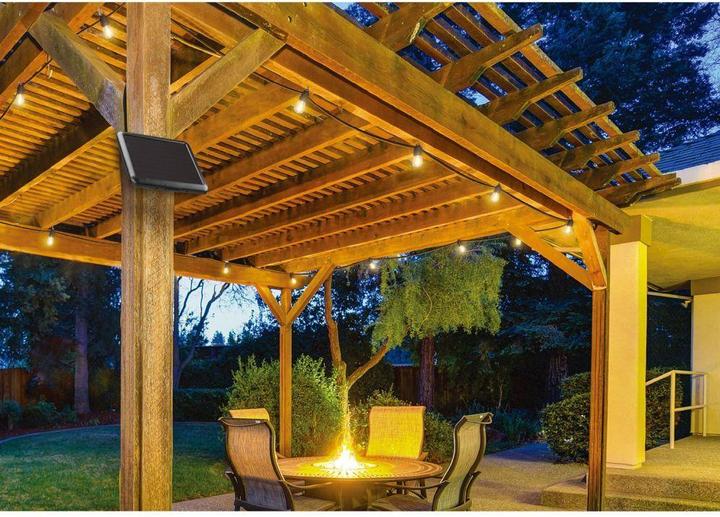 Actual product image Forever Light Solar Garland SUNARI FLS-60 7,5m 10 LED bulbs IP44 (IP44)