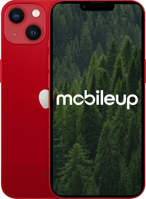 Actual product image mobileup iPhone 13 (128 GB, Red, 6.10", 12 Mpx, SIM + eSIM, B / Very good)