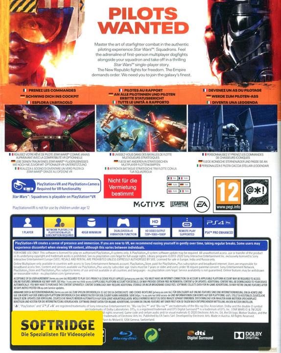 Immagine prodotto EA Games Star Wars: Squadrons (PS4, DE)