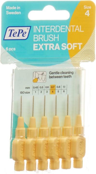Produktbild TePe Extra Soft (6x, 0.70 mm)