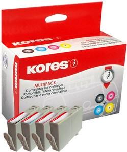 Produktbild Kores Multi-Pack Tinte G1747KIT ersetzt hp 953XL je 1 x schwarz 53 ml cyan magenta - S (M, C, Y, BK)