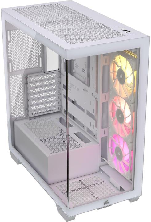 Image du produit Corsair Affaire iCUE 3500X RGB Midi TG blanc BTF+ZERO (E-ATX)