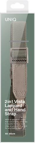 Produktbild Uniq Vista uniwersalna smycz do telefonu 2w1 pastelowy zielony/laurell green