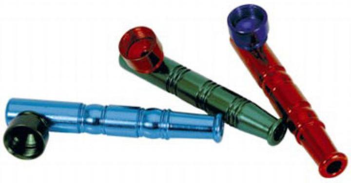 Produktbild Kulu Aluminium Pfeife farbig