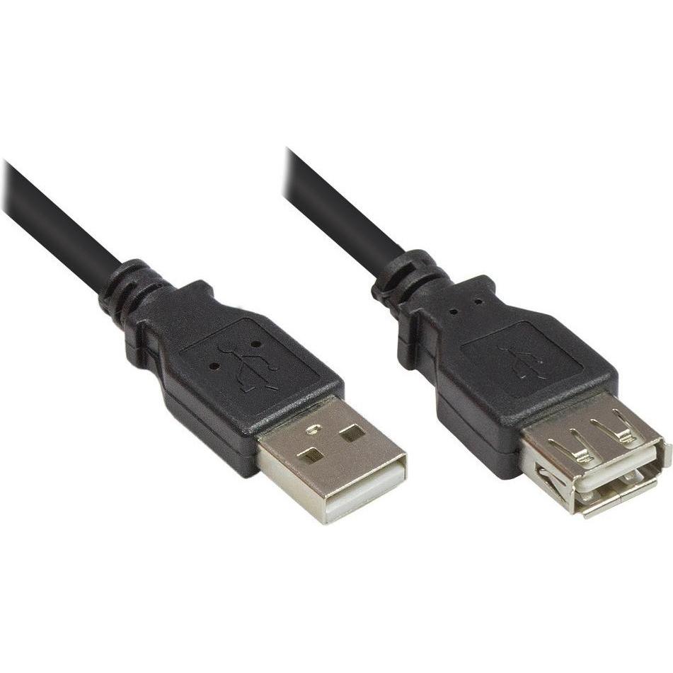 Exsys USB Kabel A Stecker (1.80 m, USB 2.0), USB Kabel