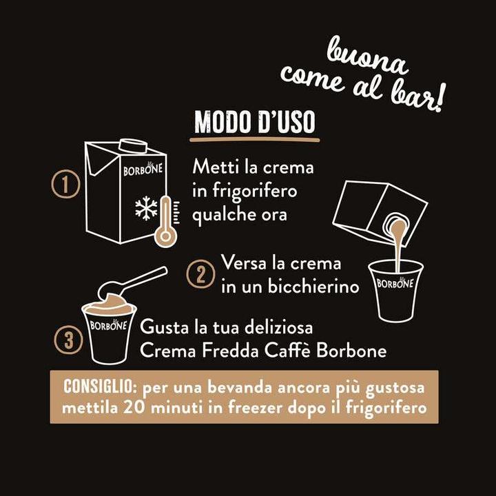 Produktbild Caffè Borbone Kaffeecreme (1 x Port.)
