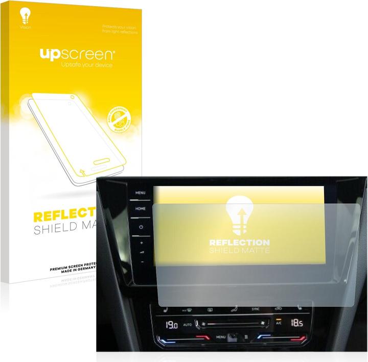 Actual product image upscreen Reflection Shield Matt screen protector