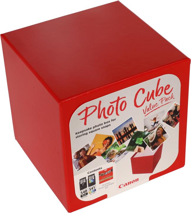 Produktbild Canon PG-540 / CL-541 Photo Cube Value Pack PP-201 13x13 cm 40 Bl (M, C, BK, Y)