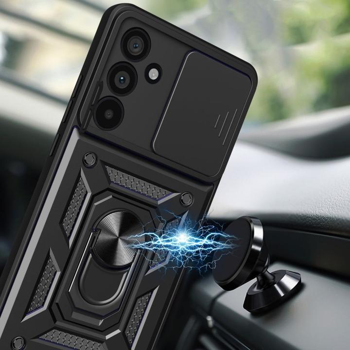 Actual product image Tech-Protect CamShield Pro Case for Samsung Galaxy A56 5G - Black (Samsung Galaxy A56 5G)