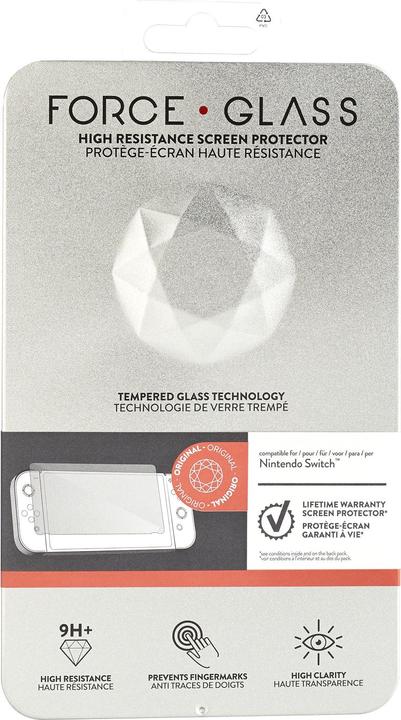 Actual product image Bigben Nintendo Switch Force Glass - Screen Protector Glass 9H+ (Switch)