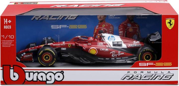 Actual product image Bburago Ferrari F1 SF-25 1/18 Leclerc 2025