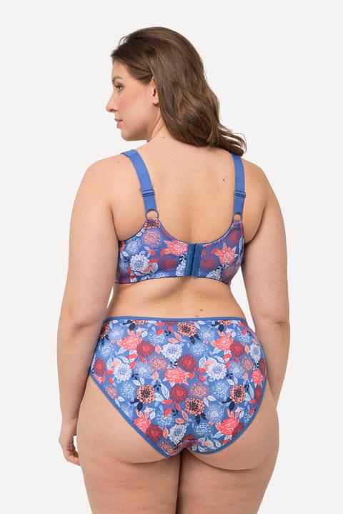 Image du produit Ulla Popken Soutien-gorge de maintien, imprimé floral. Sans armatures, bonnet C-F. (90 C)