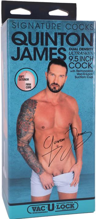 Productafbeelding Doc Johnson Quinton James - Realistische ULTRASKYN Dildo - 24 cm