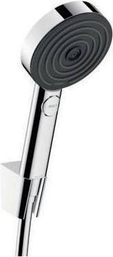 hansgrohe HG shower set PULSIFY SELECT 105 3jet Relaxation shower hose 1600mm chrome (3 Beam types, 11.40 l/min)