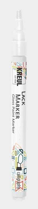 Produktbild Kreul Lackmarker "Gloss Paint Marker", calligraphy, weiá (1x)