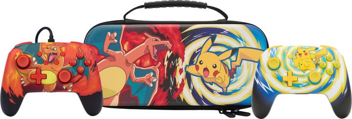Actual product image PowerA Protection Case for Nintendo Switch or Switch Nintendo Lite - Pokémon: Charizard vs. Pikachu (Switch Lite, Switch OLED)