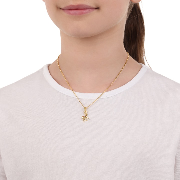 Produktbild Prinzessin Lillifee Halsschmuck für Mädchen, 925 Sterling Silber | Rehkitz (Silber 925)