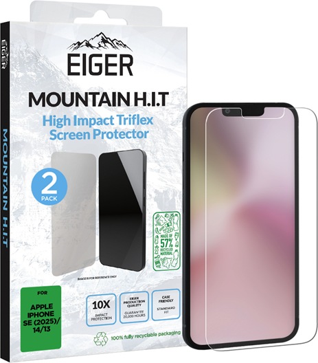 Eiger Mountain H.I.T (2er-Pack) (2 Stück, Apple iPhone 16e)