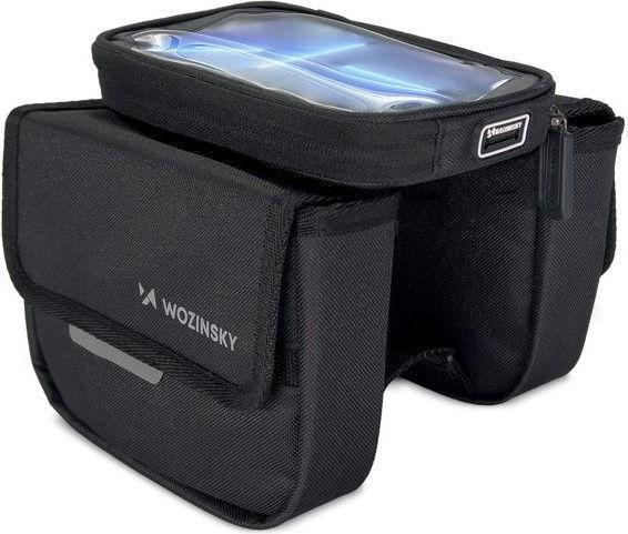 Image du produit iLike frame bike bag bicycle pannier waterproof phone case 1.5l (1.50 l, Sacoche de cadre)