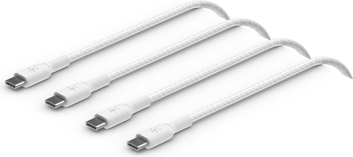 Belkin USB-C to USB-C Braided PVC 1m Twin Pack (1 m, USB 2.0)