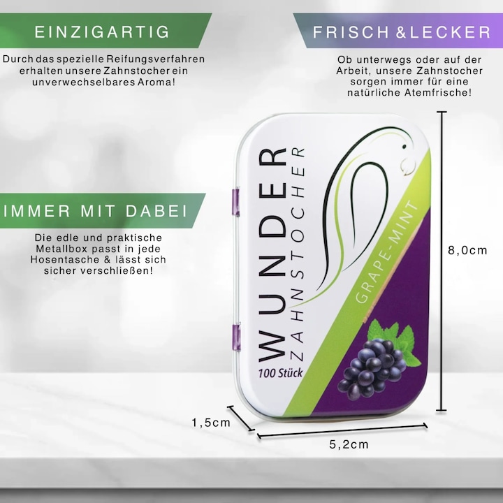 Image du produit Wunder Zahnstocher Cure-dents (100 x)