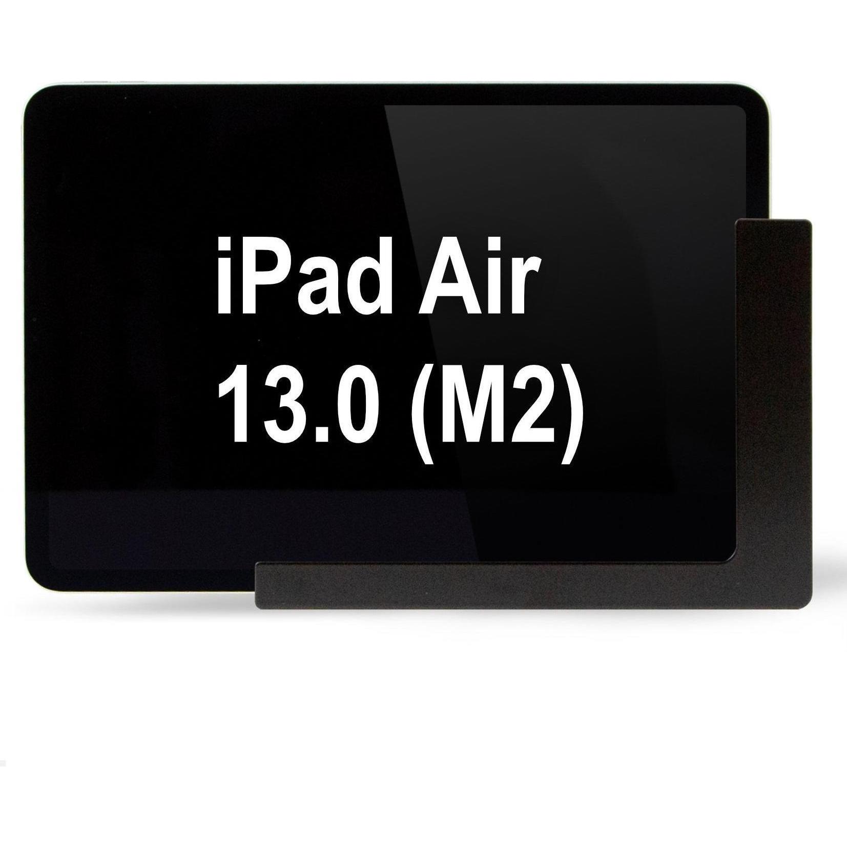 TabLines TWP036B Supporto da parete per Apple iPad Air 13.0 (M2), nero, Supporto per tablet, Nero