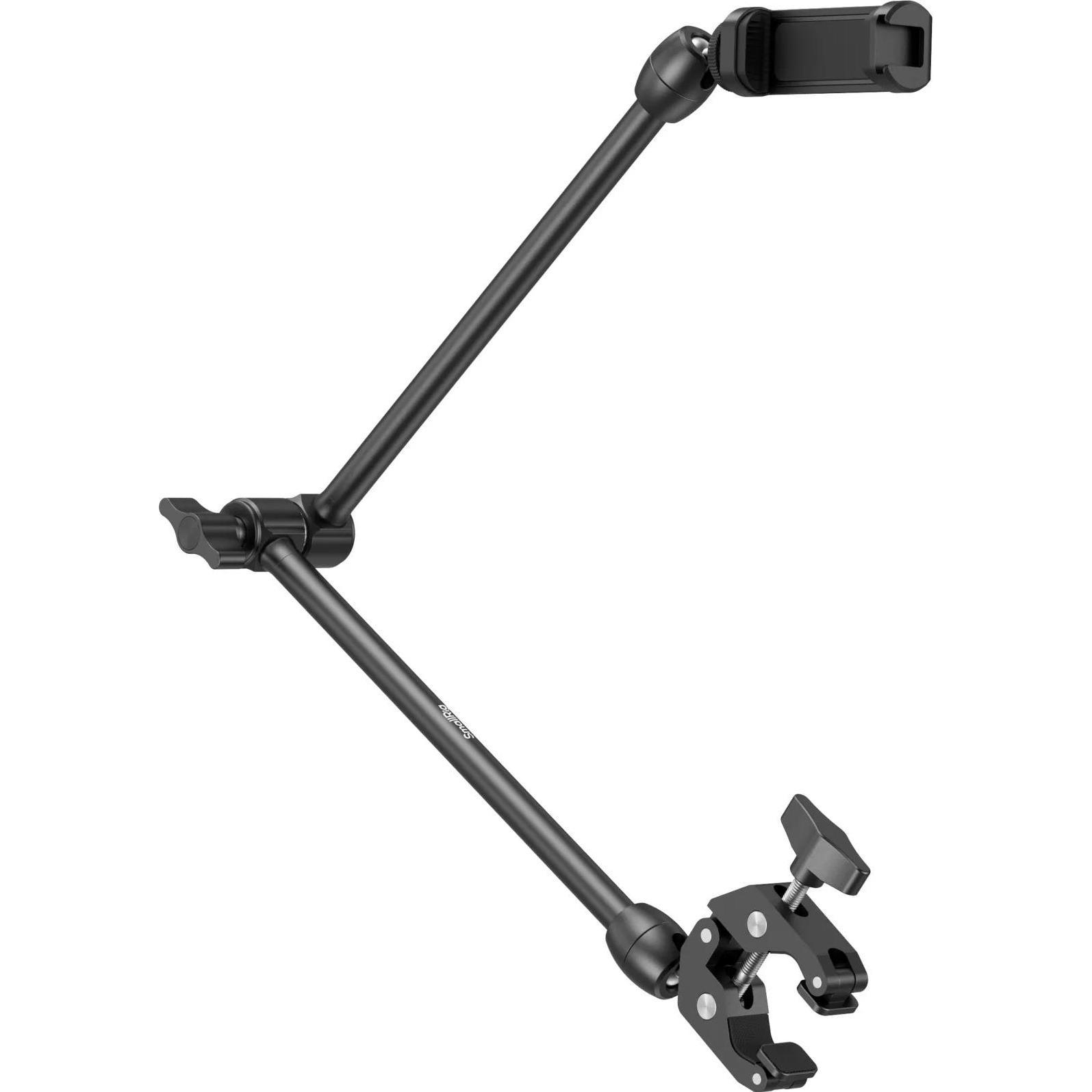 SmallRig Desktop Magic Arm mit krabbenförmigem Klemmensatz, Accessori video, Nero