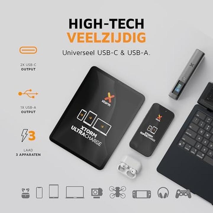 Image du produit Xtorm Série Nova (20000 mAh, 130 W, 74 Wh)