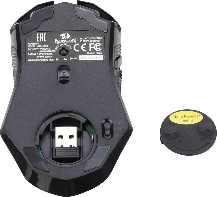 Actual product image Redragon M914-RGB NIX