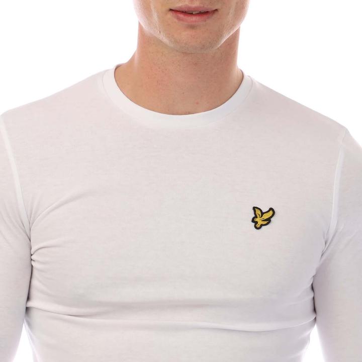 Produktbild Lyle and Scott TShirt Unifarben Langärmlig (XS)