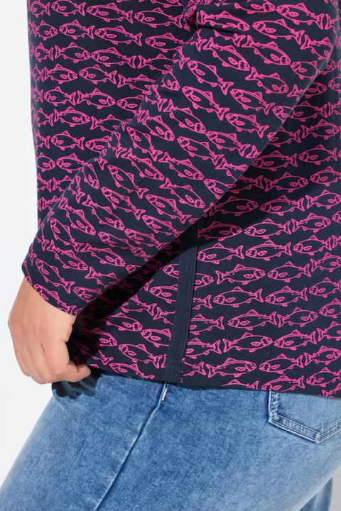 Actual product image Laurasøn Fish Print Long Sleeve Tee (54)