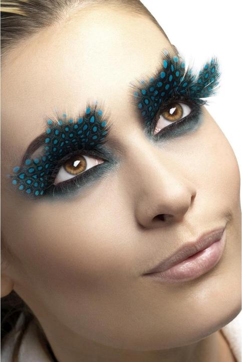 Actual product image Smiffys e feathers eye lashes (Artificial eyelashes)