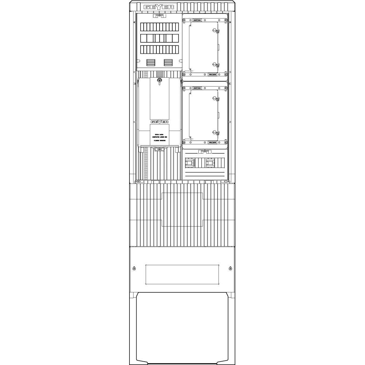 ABN, Verteilerschrank Zubehör, Zähleranschlusssäule