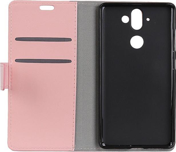 Image du produit MU Classic Crazy Horse Couverture cuir Bookcover Housse (Nokia 8 Sirocco)