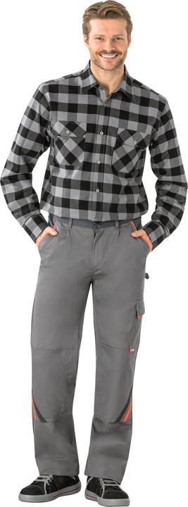 Produktbild Planam Bundhose zink/orange/schiefer 29 30 (30)