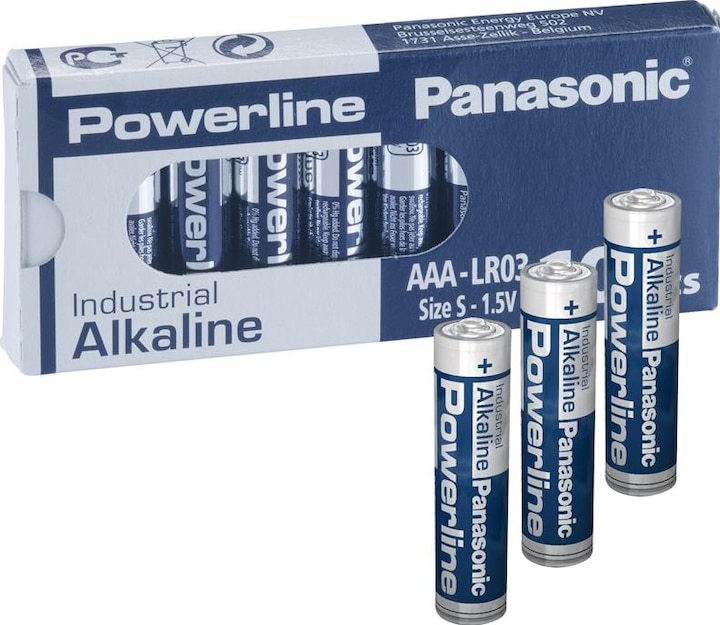 Produktbild Panasonic Powerline Industrial Alkaline (10 Stk., AAA)