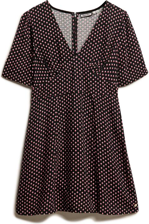 Image du produit Superdry Robe courte fluide imprimée femme (XS)