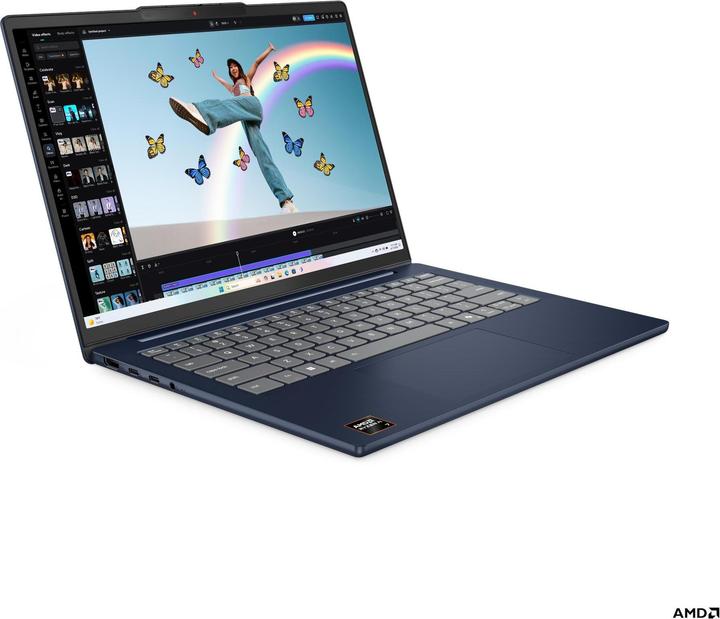 Image du produit Lenovo IdeaPad Slim 5 14AKP10 Copilot+ PC AMD Ryzen AI 5 330 Laptop 35,6 cm (14") WUXGA 16 GB DDR5-S (14", 512 Go, 16 Go, DE)